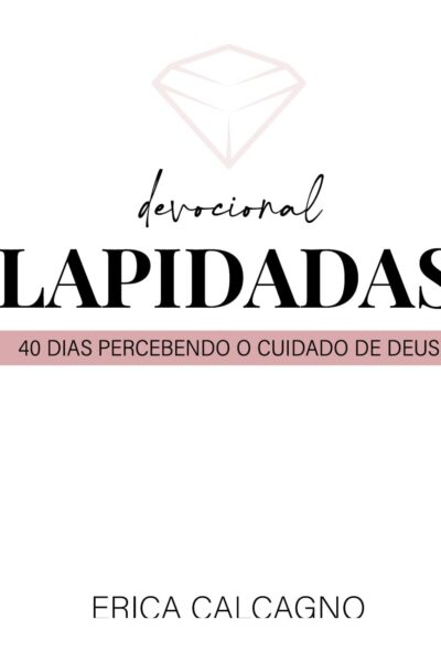 Capa do livro Devocional Lapidadas