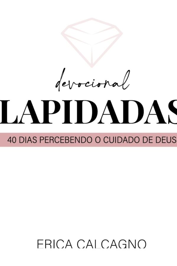 Capa do livro Devocional Lapidadas